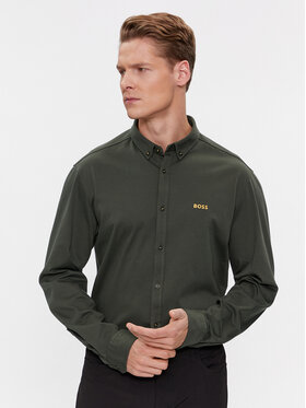 Boss Boss Cămașă B_Motion_L 50509742 Verde Regular Fit