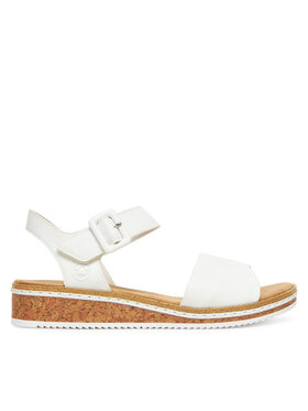 Rieker Rieker Sandale CEO-V3691-80 Alb