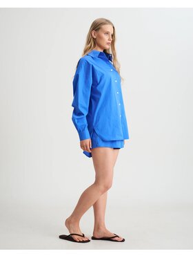 Le Songe Le Songe Koszula ROSTI Granatowy Oversize