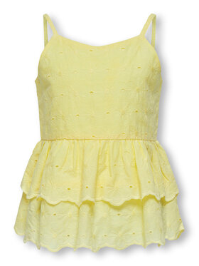 Kids ONLY Kids ONLY Top 15296968 Žltá Regular Fit