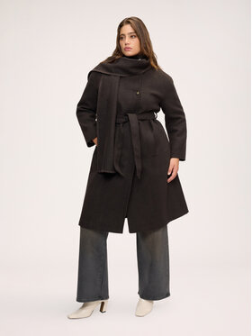 Fiorella Rubino Fiorella Rubino Cappotto invernale 0042T000395N022 Marrone Regular Fit