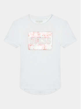 Guess Guess Тишърт J4RI32 KAPO0 Бял Regular Fit