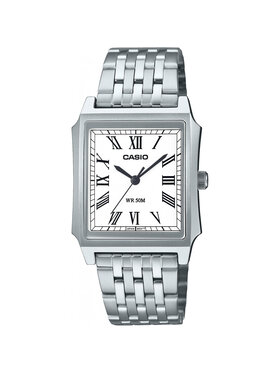 Casio Casio Zegarek MTP-B190D-7BVEF Srebrny