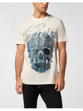 PHILIPP PLEIN PHILIPP PLEIN Tričko 27143 Biela Regular Fit