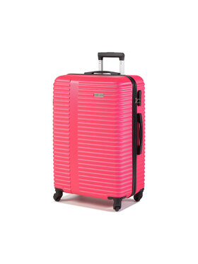 Semi Line Semi Line Nagy kemény borítású bőrönd T5502-5 Rózsaszín