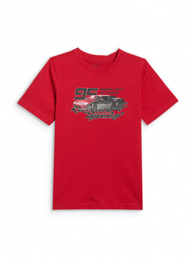 4F 4F T-Shirt ESPORTS RACING Czerwony Regular Fit