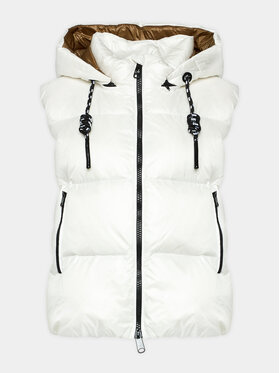 Deha Deha Елек D93580 Бял Regular Fit