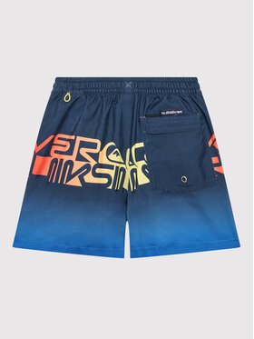 Quiksilver Kupaće Gaće I Hlače Word Block 14 EQBJV03403 Tamnoplava Regular Fit