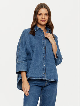 ONLY ONLY Koszula jeansowa 15332126 Niebieski