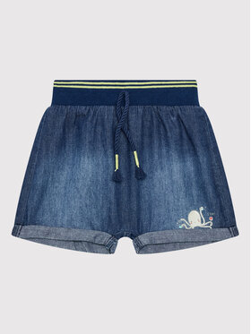 United Colors Of Benetton United Colors Of Benetton Kratke traperice 4DHJA9004 Plava Regular Fit
