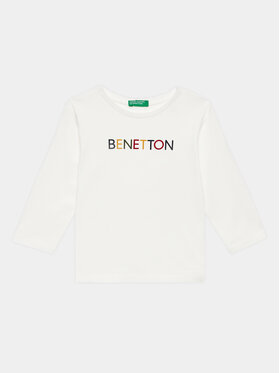 United Colors Of Benetton United Colors Of Benetton Majica 3I1XG10A8 Bijela Regular Fit
