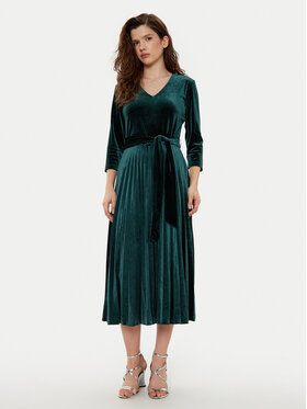 Tatuum Tatuum Kleid für den Alltag Anikami T2424.193B Grün Regular Fit