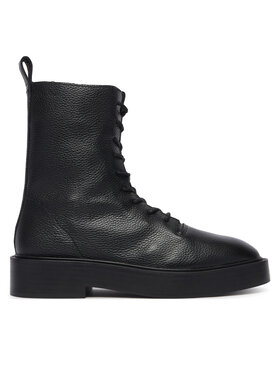 Calvin Klein Calvin Klein Зимни обувки Conc Welt Lace Up Boot Lth HW0HW03209 Черен