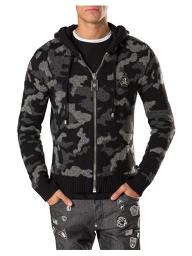Plein Sport Plein Sport S dlhými rukávmi 24985 Čierna Regular Fit