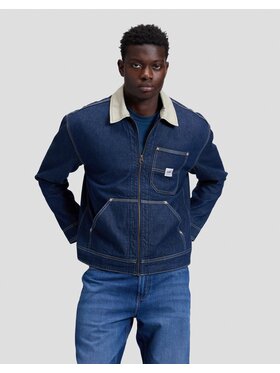 Lee Lee Kurtka przejściowa 91W LINED WW JACKET Niebieski Regular Fit