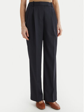 Tommy Hilfiger Tommy Hilfiger Текстилни панталони Timeless WW0WW48352 Тъмносин Straight Fit