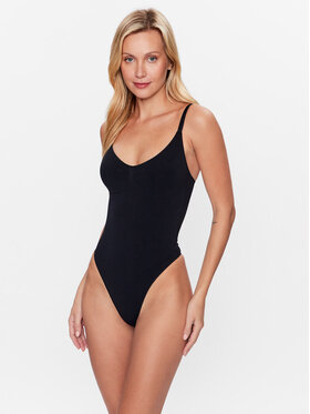 Hunkemöller Hunkemöller Tvarovací kombinéza Smls 202136 Černá