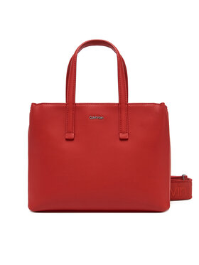 Calvin Klein Calvin Klein Torebka Ck Must Small Tote K60K612904 Czerwony