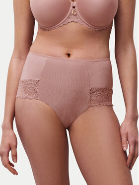 Chantelle Chantelle Chiloți clasici cu talie înaltă Sublime C19WC6 Bej