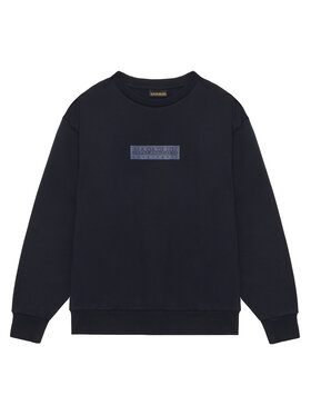 Napapijri Napapijri Džemperis B-New Box Logo NP0A8B3K Tamsiai mėlyna Loose Fit