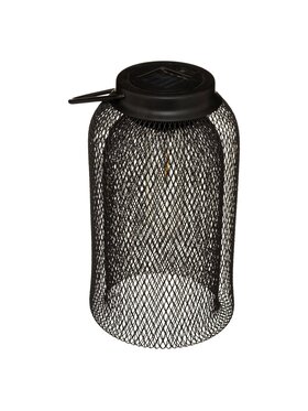MIAhome MIAhome Lampion solarny CORINA 26 cm Czarny