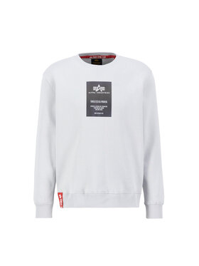 Alpha Industries Alpha Industries Bluza Rainbow Reflective Label Sweatshirt Szary Regular Fit