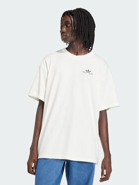 adidas adidas T-Shirt 162213 Biały Oversize