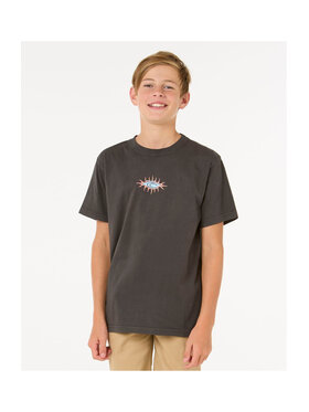 Rip Curl Rip Curl T-Shirt Raw Energy Skull Tee -Boy Czarny Relaxed Fit