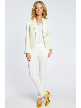 Made of Emotion Made of Emotion Marynarka M030 Żółty Casual Fit