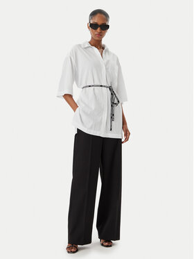 Karl Lagerfeld Jeans Karl Lagerfeld Jeans Риза B2W11022 Бял Relaxed Fit