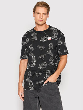 Puma Puma T-Shirt GARFIELD Aop 534434 Czarny Relaxed Fit