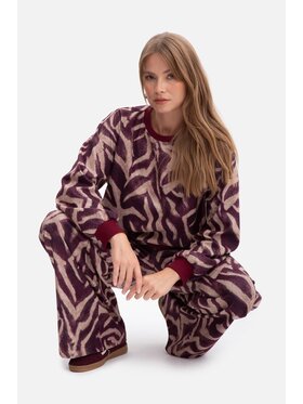 BeWear BeWear Bluza b303 Brązowy Baggy Fit