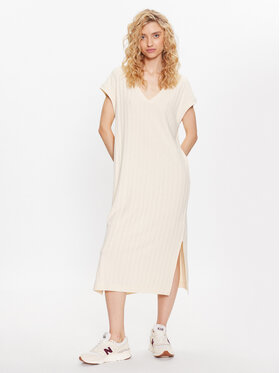 Gant Gant Ежедневна рокля 4201328 Бежов Relaxed Fit