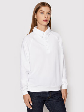 NA-KD NA-KD Sweatshirt 1100-005423-0001-003 Blanc Oversized
