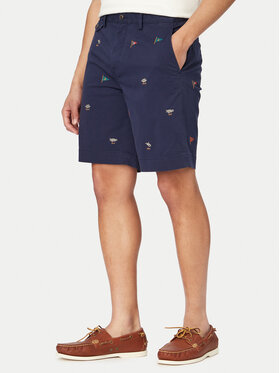 Polo Ralph Lauren Polo Ralph Lauren Pantalon scurți din material 710A13007001 Bleumarin Regular Fit