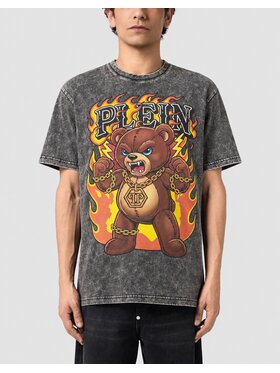 PHILIPP PLEIN PHILIPP PLEIN Tričko 32093 Čierna Regular Fit