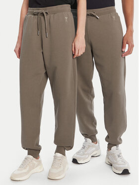 AMI PARIS AMI PARIS Долнище анцуг UTR240.747 Каки Regular Fit