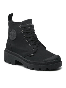 Palladium Palladium Turistická obuv Pallabase Twill 96907-008-M Černá