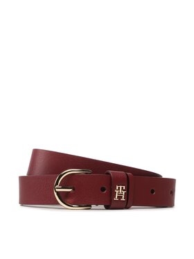 Tommy Hilfiger Tommy Hilfiger Dámský pásek Th Timeless 2.5 AW0AW14939 Bordó