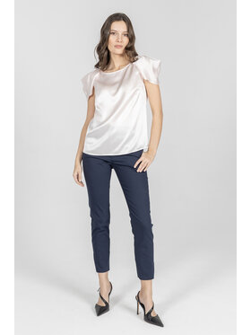 Deni Cler Milano Deni Cler Milano Spodnie materiałowe W-DC-5225-F2-G4-59-1 Granatowy Slim Fit