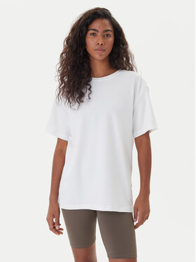 Girlfriend Collective Girlfriend Collective Marškinėliai Reset 3039 Balta Relaxed Fit