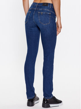 Liu Jo Jeans Hlače UF3016 D4811 Mornarsko Modra Regular Fit