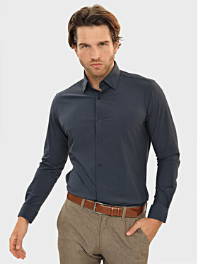 Evenemen Evenemen Koszula Fantasy Granatowy Slim Fit