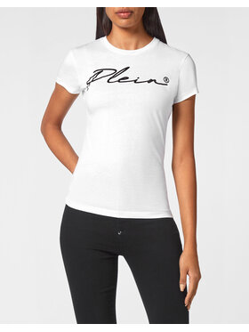 PHILIPP PLEIN PHILIPP PLEIN Tričko 4865 Biela Regular Fit
