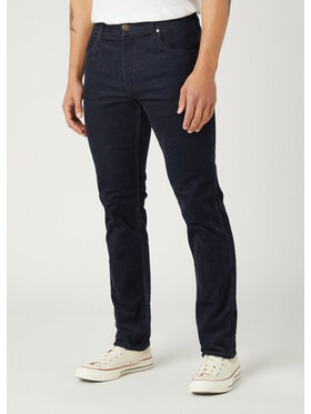 Wrangler Wrangler Spodnie materiałowe GREENSBORO Niebieski Straight Fit