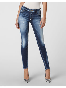PHILIPP PLEIN PHILIPP PLEIN Jegginsy 2083 Niebieski jasny Jegging Fit