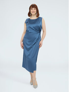 Fiorella Rubino Fiorella Rubino Vestito da giorno 7070T001750N024 Blu Regular Fit