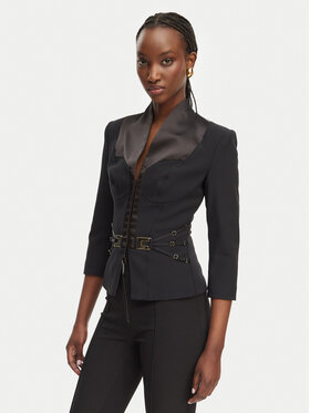 Elisabetta Franchi Elisabetta Franchi Sacou GI-202-61E2-V590 Negru Regular Fit