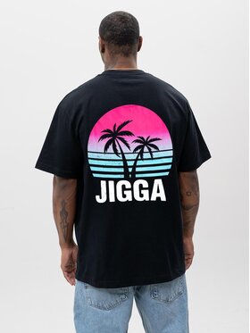 Jigga Wear Jigga Wear T-Shirt 132301 Czarny Oversize