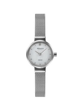 Obaku Obaku Zegarek V313LXCWMC Srebrny